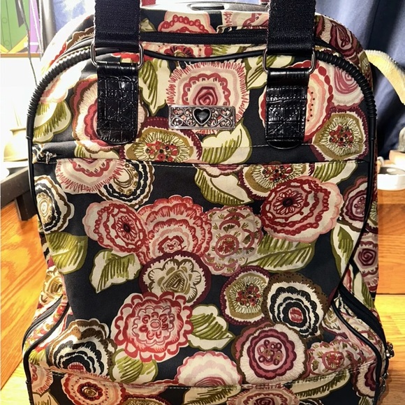 Brighton Whimsical Floral Rollerbag - Picture 2 of 5